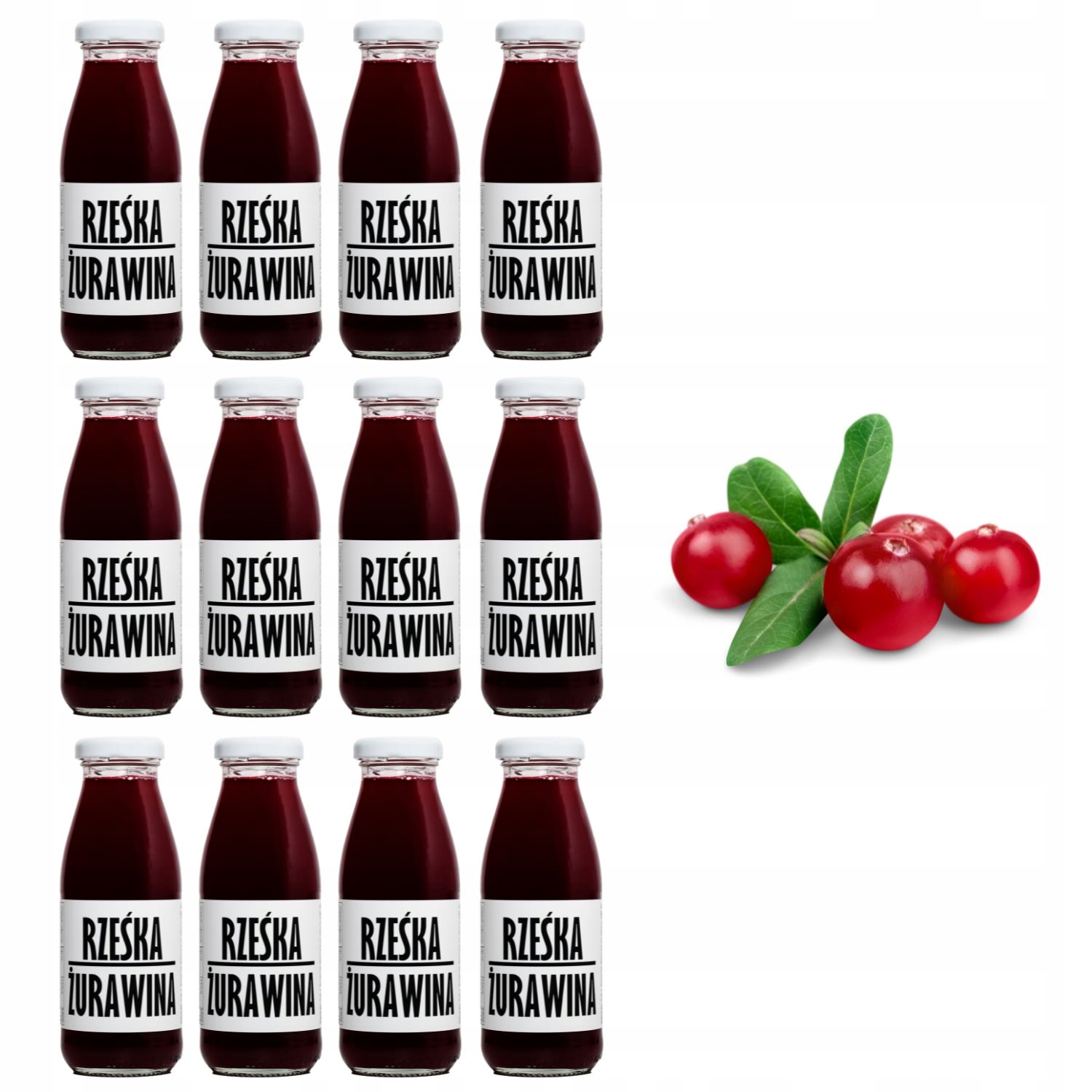 sok malina 100% tłoczony z malin malinowy Nfc 12x250ml tłoczony naturalny