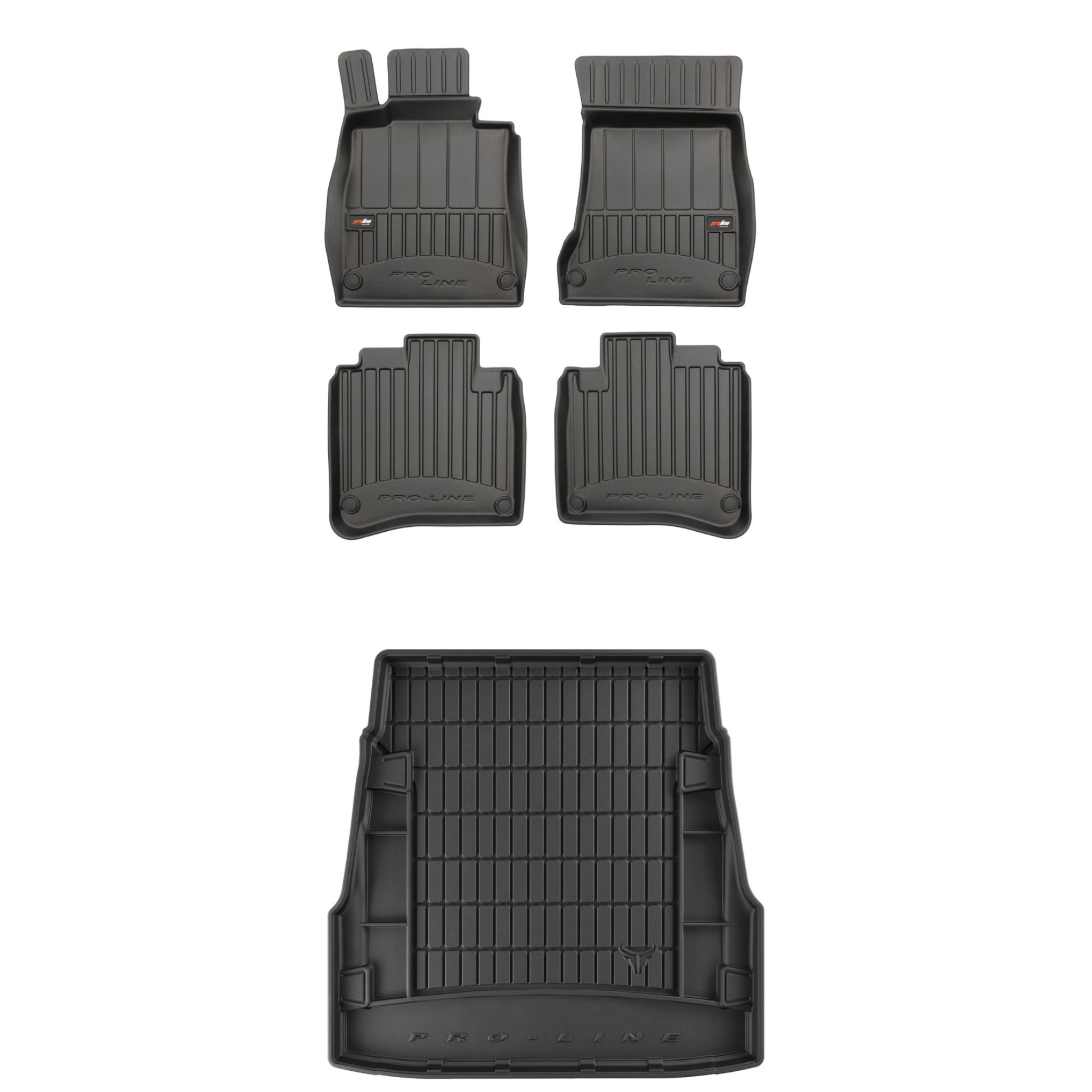 Sada gumových koberců a rohoží pro Mercedes-Benz třídy S W222 4Matic 2013-20