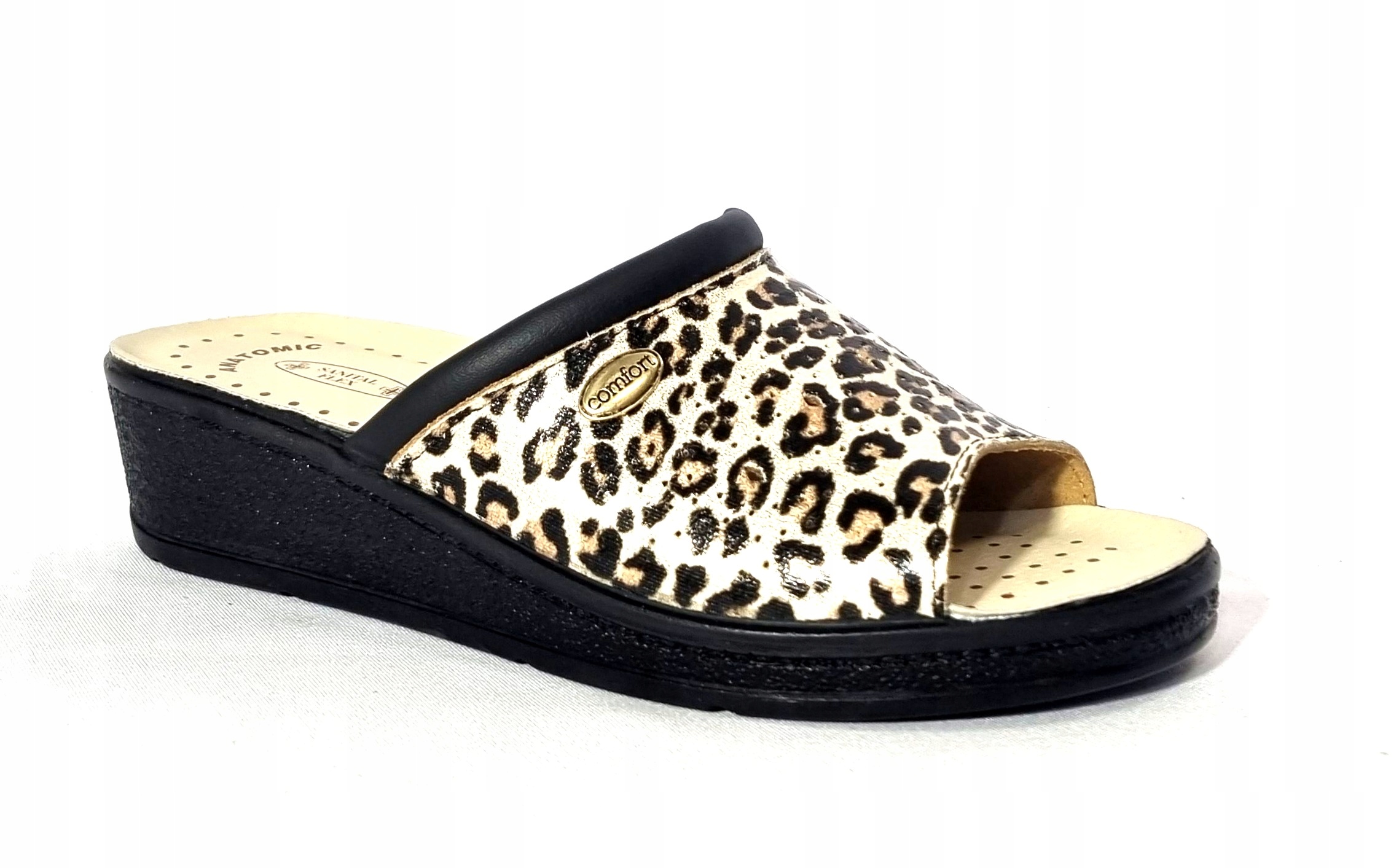 Wygodne klapki SANITAL FLEX 698/I safari r39