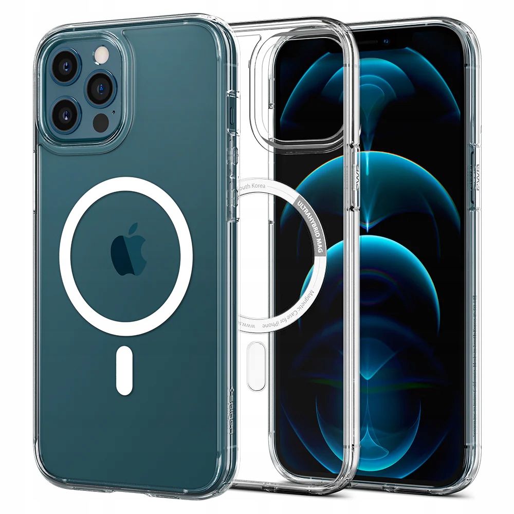 Spigen Ultra Hybrid MagSafe, biały iPhone 12 Pro Max