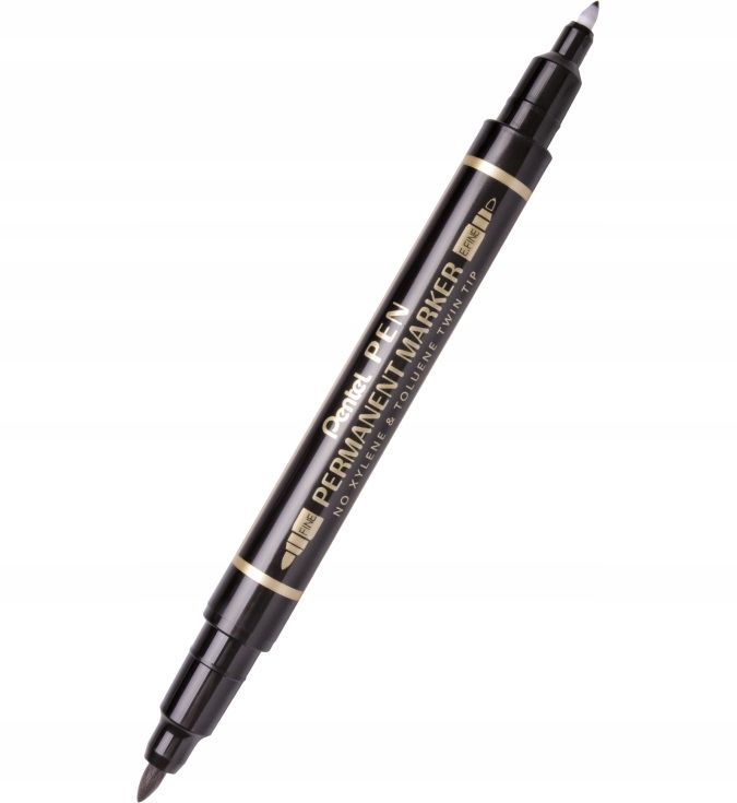 

Pentel Marker CD DVD dwustronny permanentny Czarny