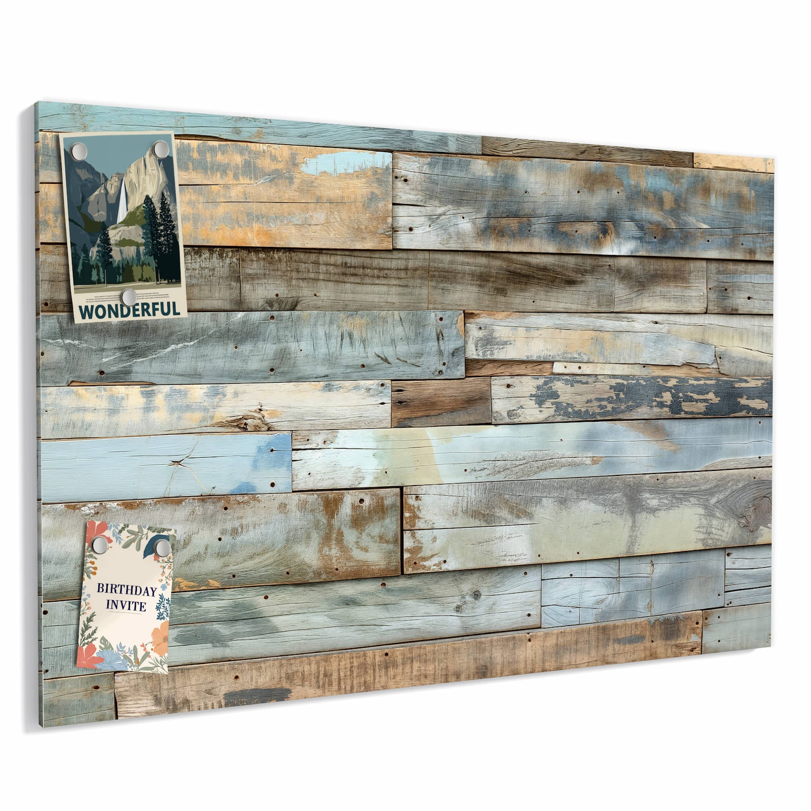 Magnetická tabule Staré Prkna 60 × 40 cm