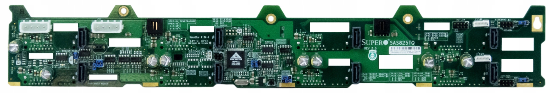 Supermicro SAS825TQ 8-PORT Backplane Sas Sata 3.5"