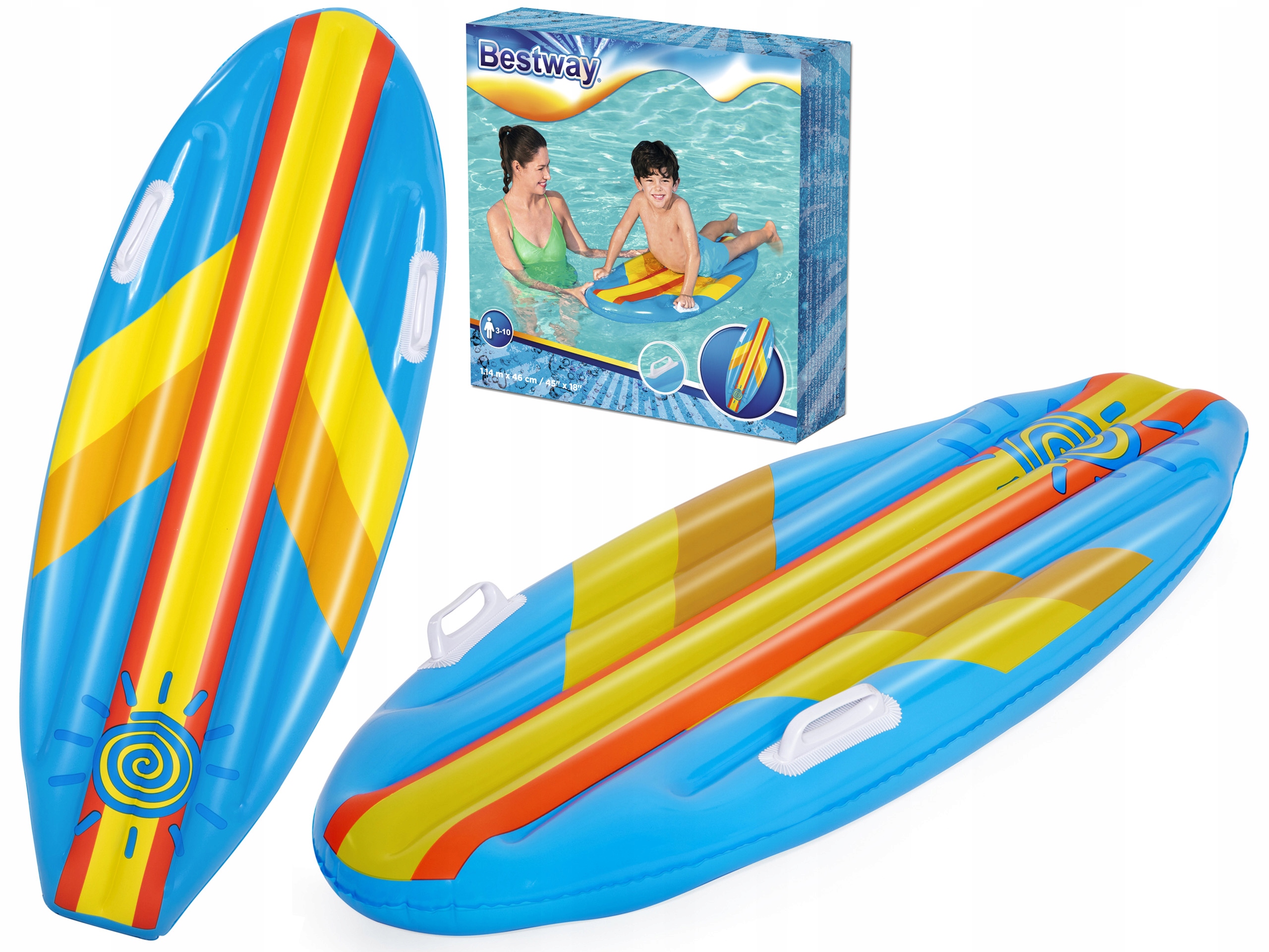 Deska dmuchana Bestway 46x114 cm PROMO EAN (GTIN) 5903864952438