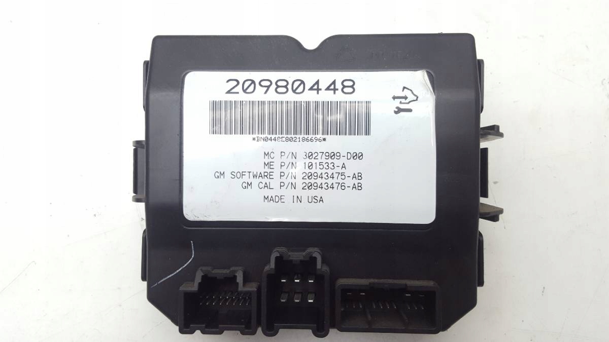 HT6RGE35T - МОДУЛЬ ЗАКРИЛКА OPEL INSIGNIA A УНІВЕРСАЛ 20980448