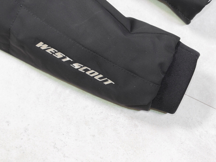 WEST SCOUT PUCH KURTKA NARTY DAMSKA CZARNA LOGO 36 Materiał dominujący Poliester