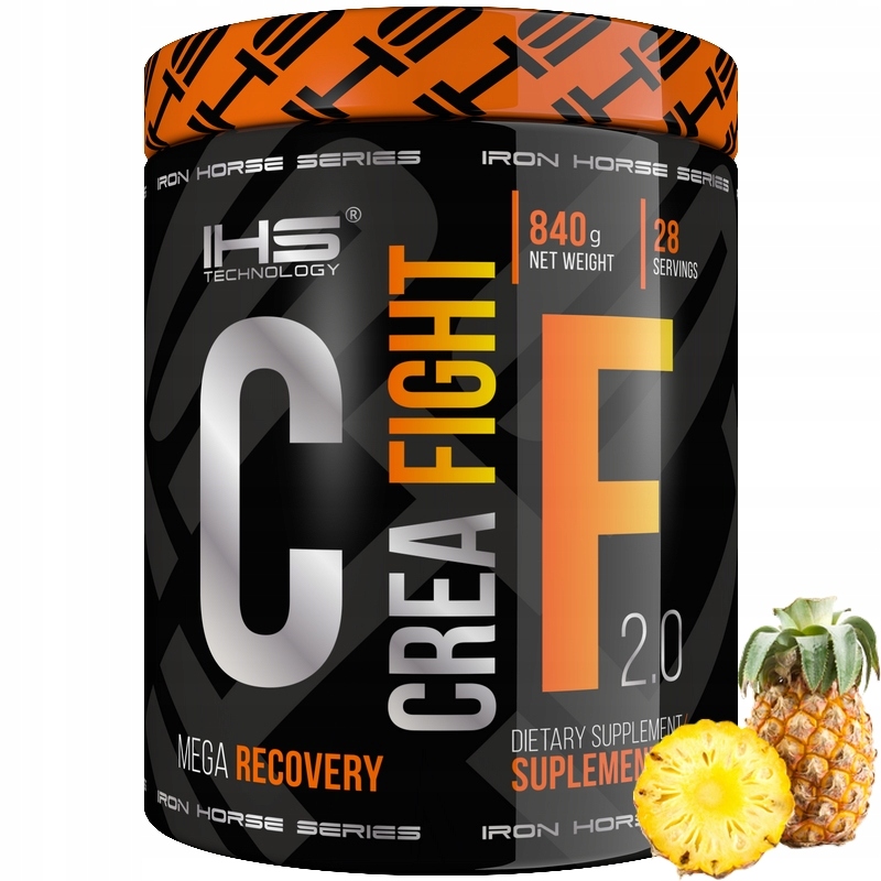Iron Horse Crea Fight 2.0 840g ananas Kreatyna Stak Kreatový