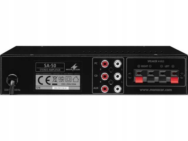 Wzmacniacz Monacor SA-50 Marka Monacor