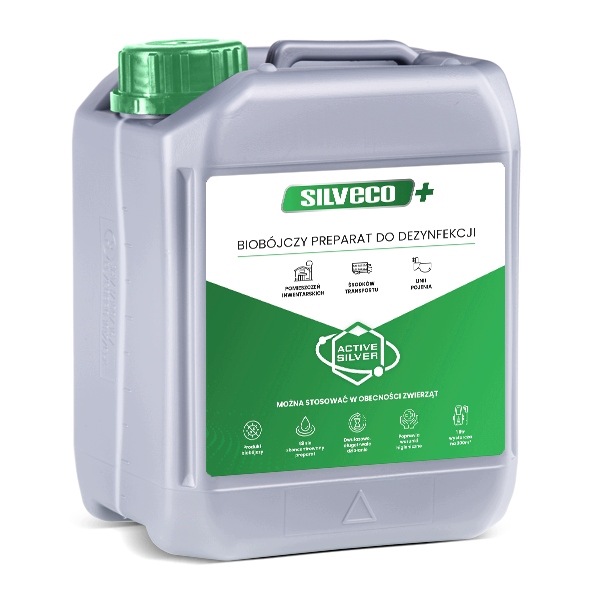 Biocidní dezinfekční přípravek Silveco+ 5 l