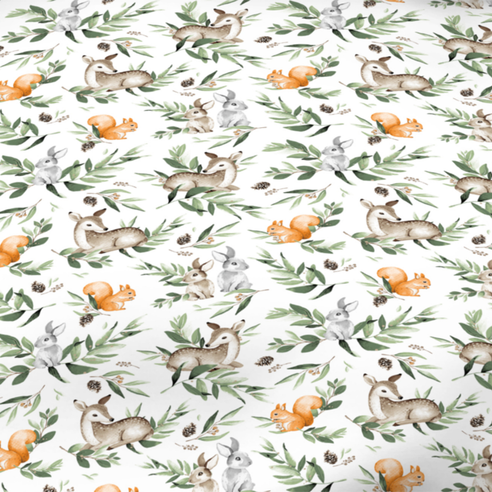 

Prześcieradło 90x160 materiałowe bawełna 314wie