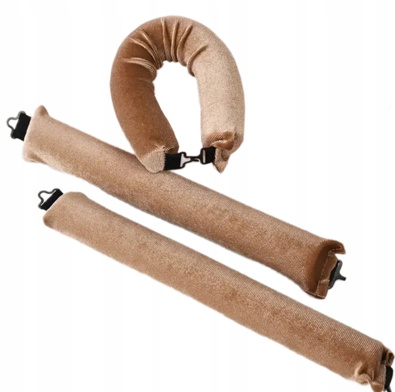 3x Wałki Do Włosów miękkie papiloty lokówki Velvet