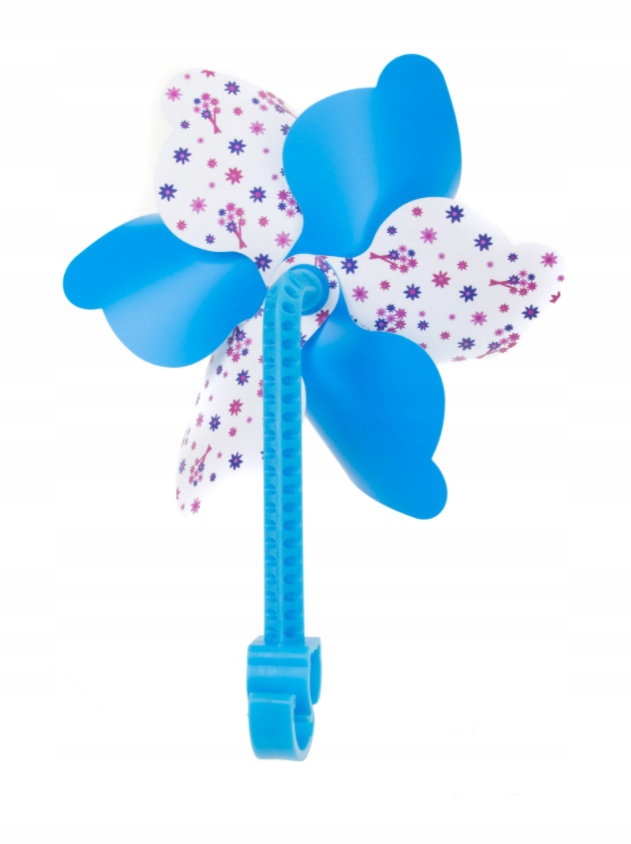 Wiatraczek na kierownicę roweru hulajnogi niebiesk Marka Verso