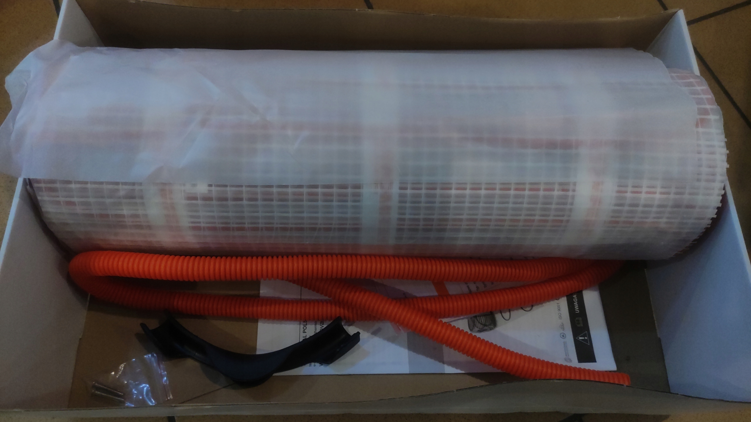 THERMOVAL MATA GRZEJNA TVT50 170/5M2 JEDNOSTRONNA Powierzchnia grzewcza 5 m²