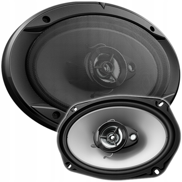 Kenwood KFC-S6966 Głośniki Samochodowe 400W 6x9" Owalne z Maskownicami