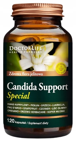 Doctor Life Candida Support Special Pasożyty 120k. Trawienie Jelita