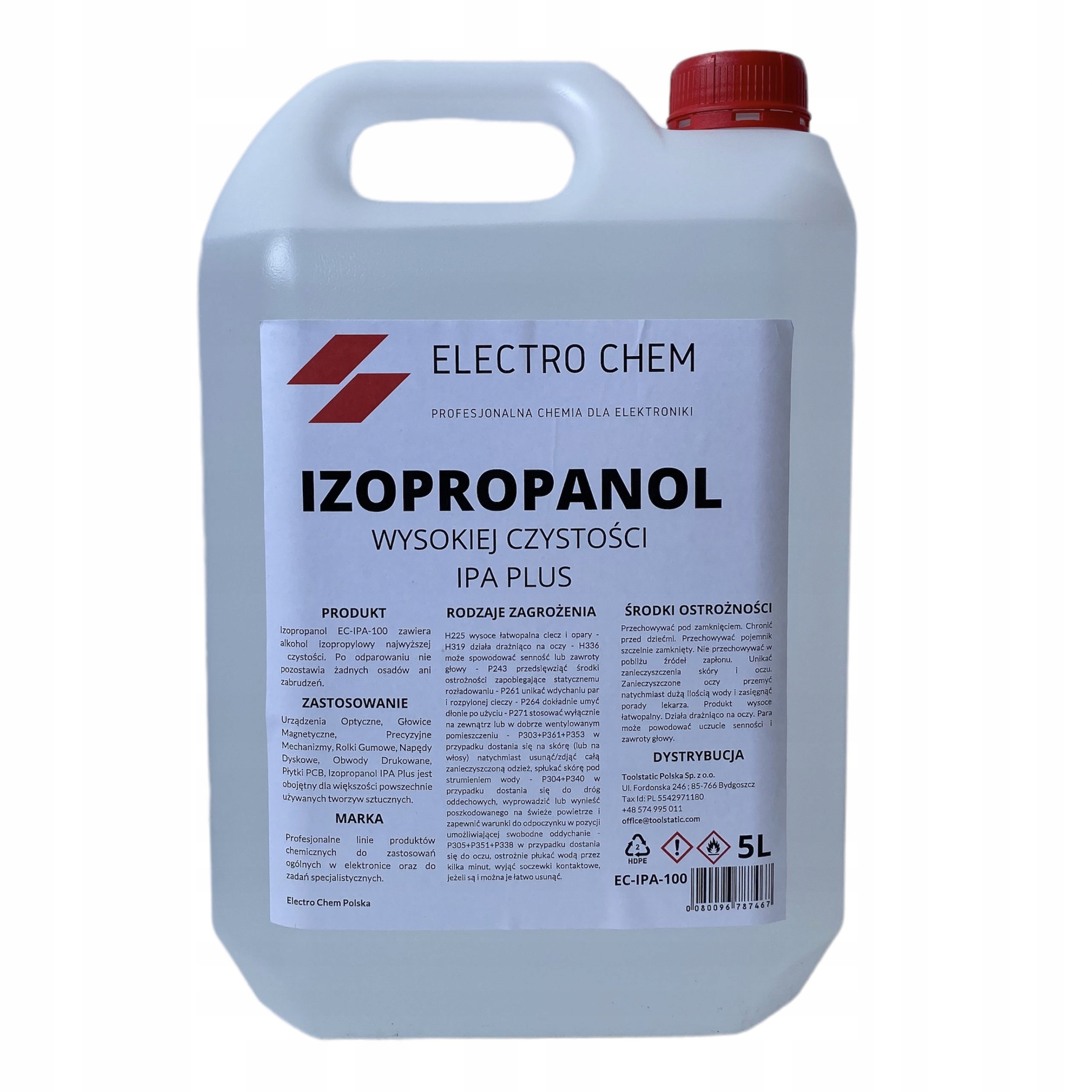 

Alkohol izopropylowy Ipa Plus 1l