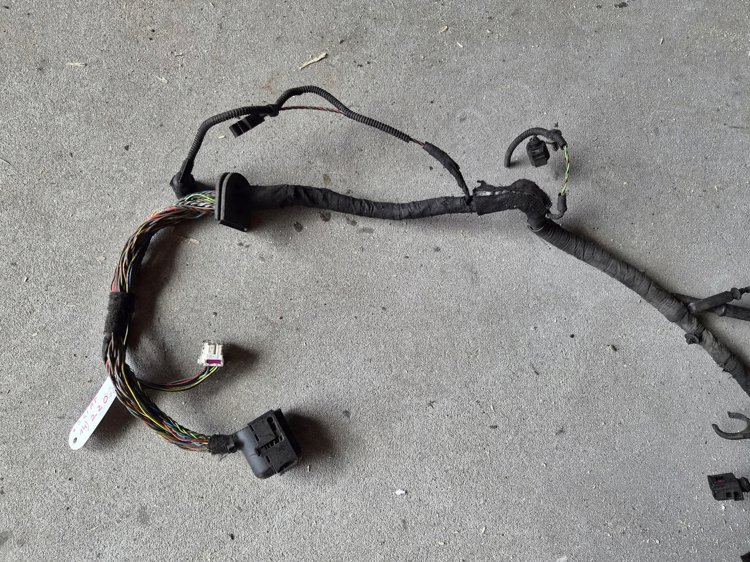 bundle wiring electrical of the engine 2.0 TDI VW T5 lift