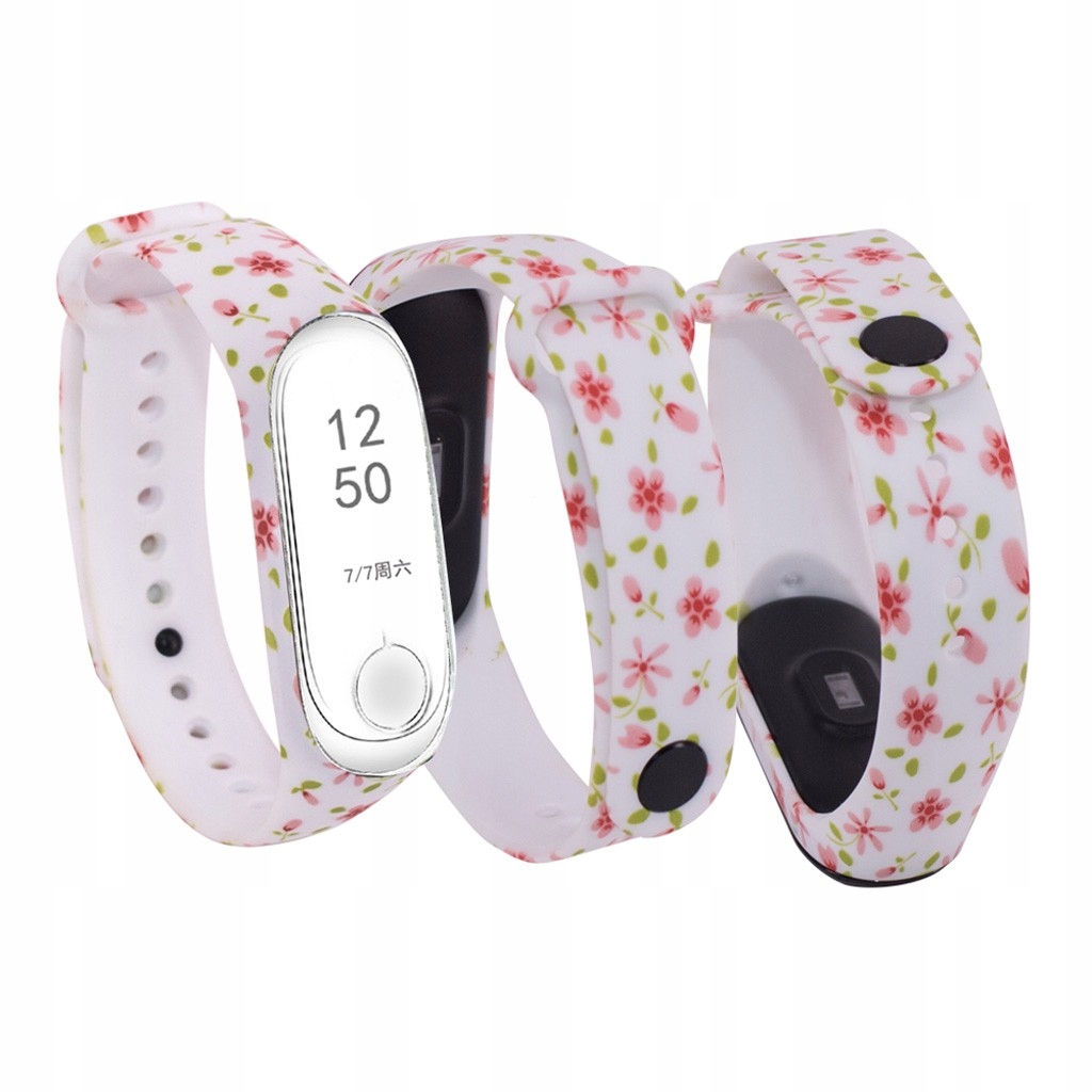

Xiaomi Mi Band 3 4 pasek opaska zamiennik Wzory