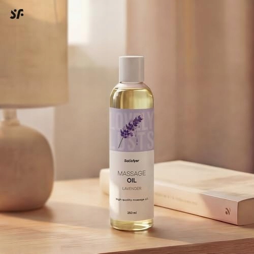 SATISFYER Olejek Do Masażu Lawendowy 250ml Intymny Relaksacyjny Dla Par — miniatura 8