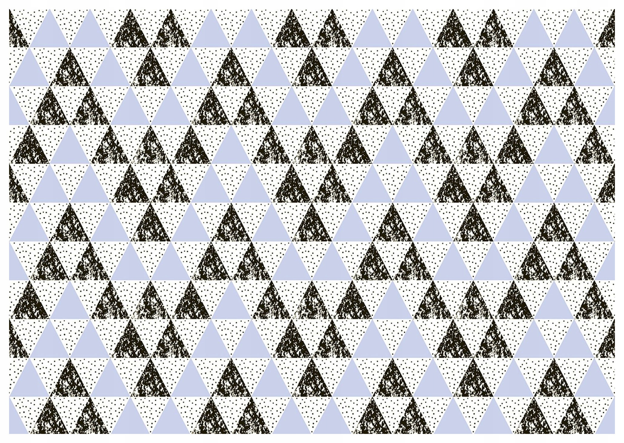 Fototapeta Geometrické trojúhelníky světle modrá vinylová 208x146 lepidlo