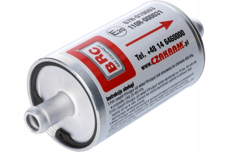 

Filtr fazy lotnej Brc 12/12 mm wymienny wkład