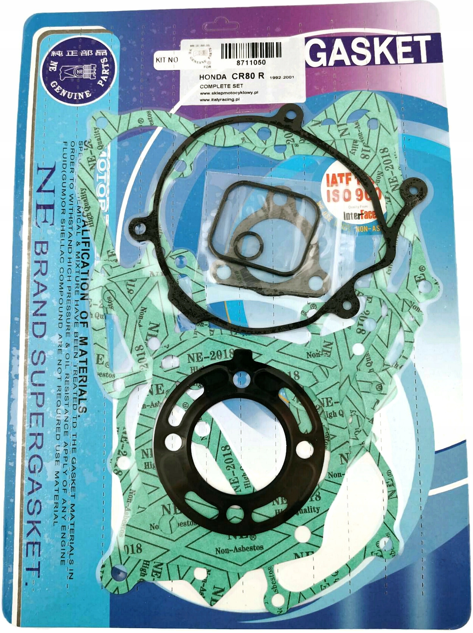 

Komplet Uszczelek Honda Cr 80 85 R
