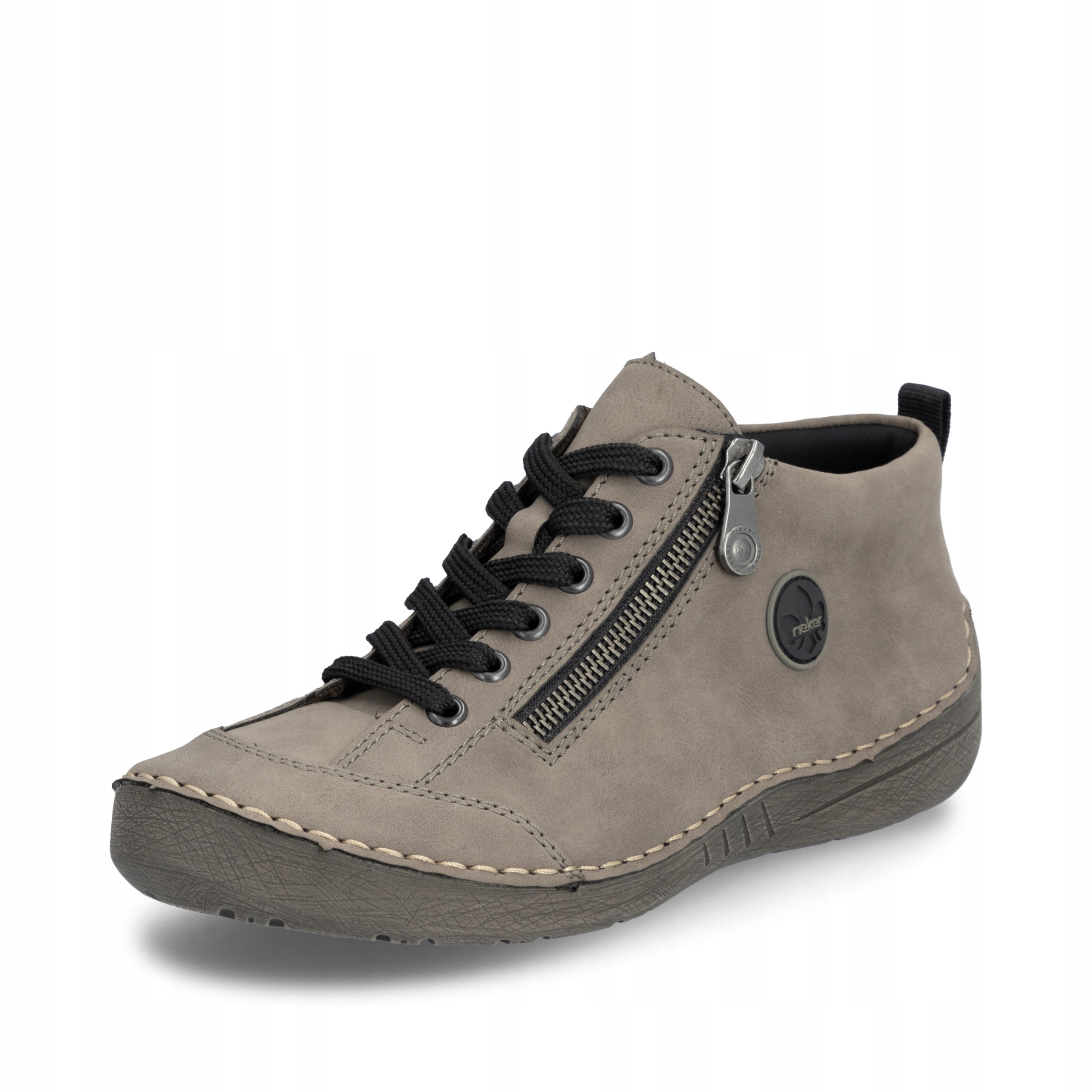 Rieker Antistress Kotníkové Boty Dámské Boty Šedé 52514-42 vel. 38