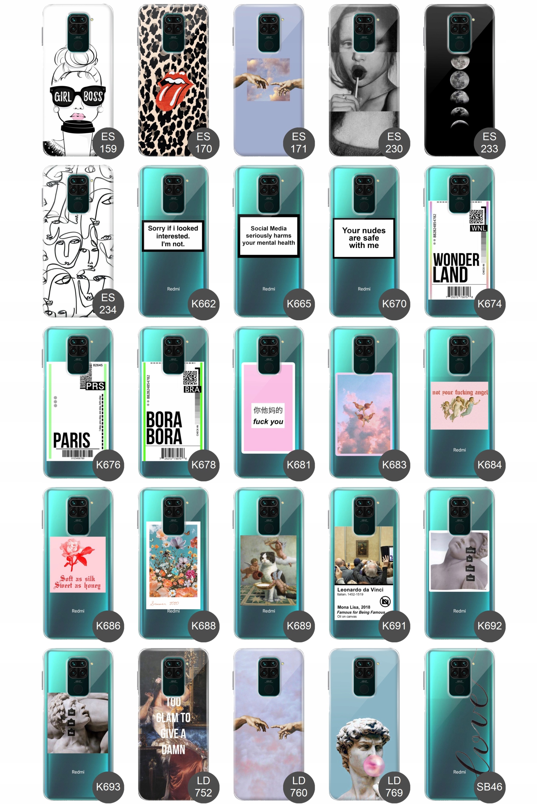 Grube etui 2MM do Xiaomi Redmi Note 9