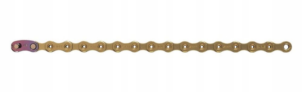 Řetěz 12 rychlostní Sram PCXX1 HollowPin Eagle 126L zlatý