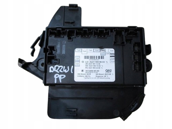 MERCEDES S W221 05- MODUŁ Z DRZWI A2219008603 PP ANGLIK