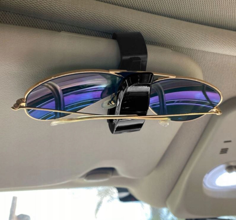 UCHWYT KLIPS NA OKULARY SAMOCHODOWY WIESZAK UNIWERSALNY DO OKULARÓW AUTA Producent inny