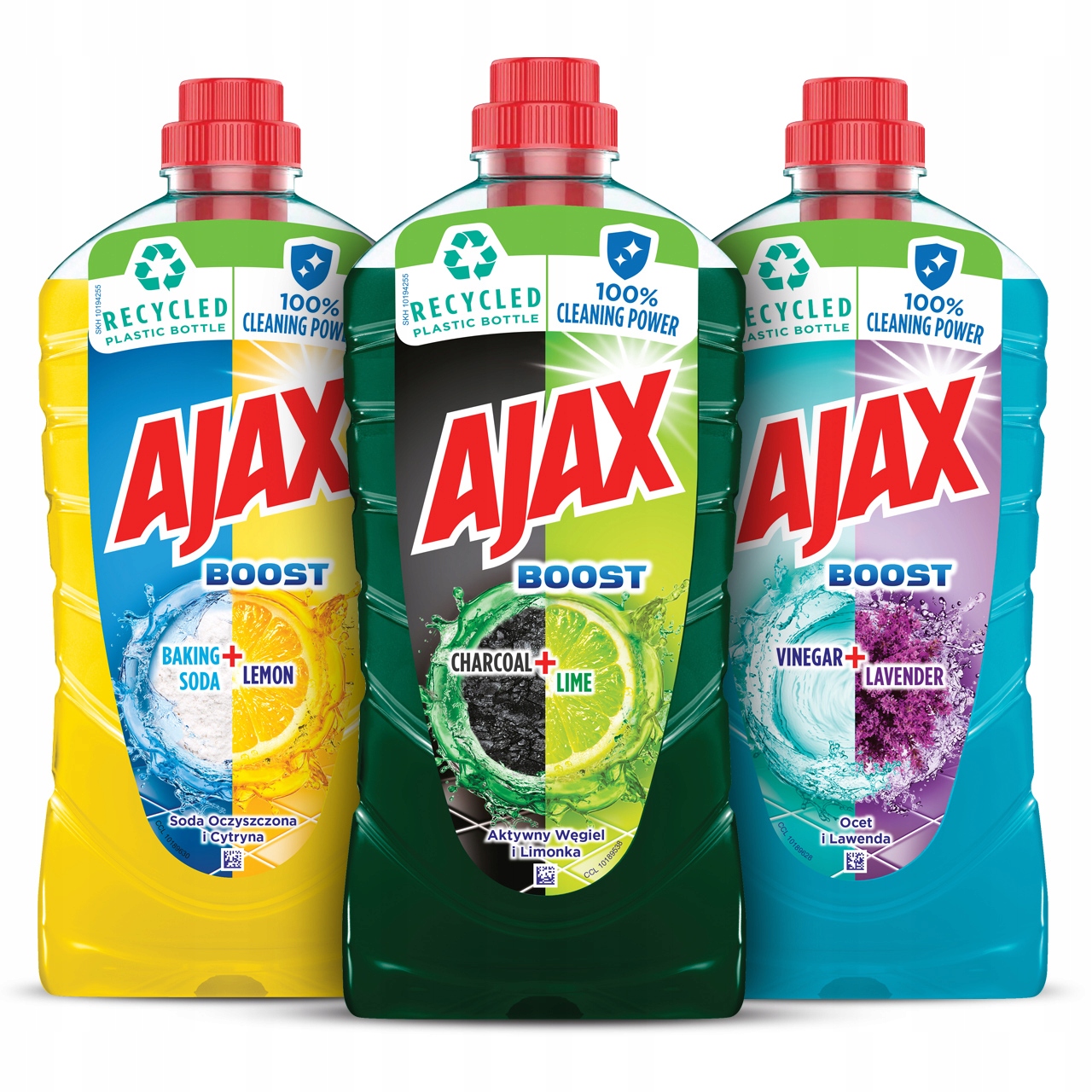 

Ajax płyn uniwersalny Boost Zestaw MIX 3x 1L