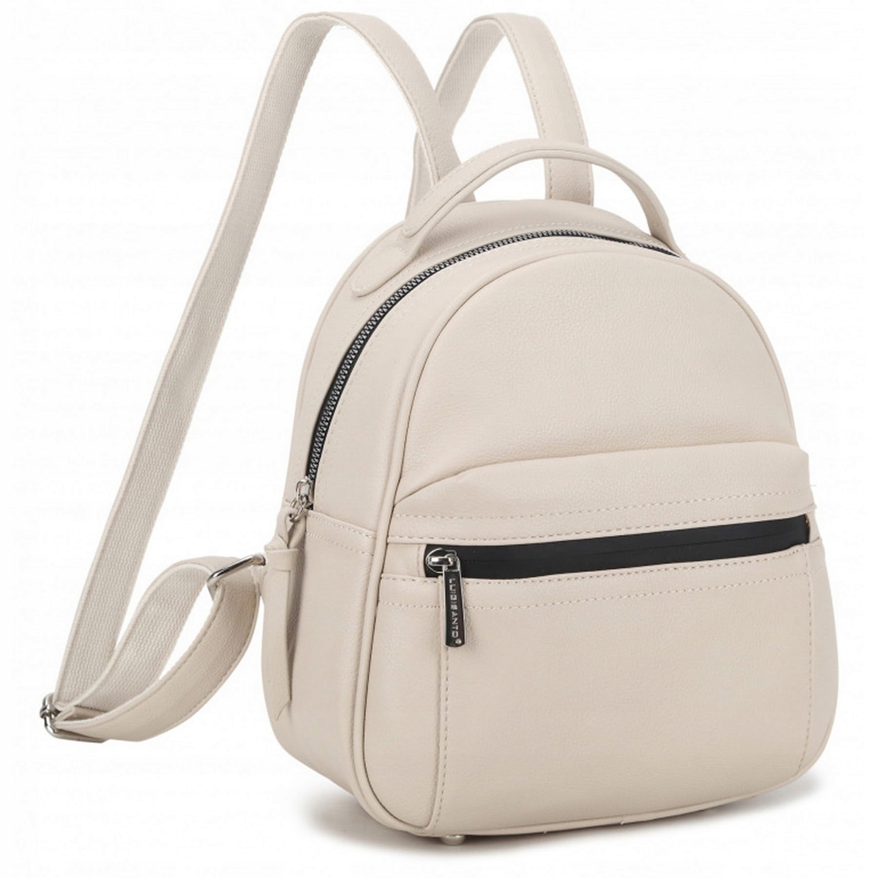 

Plecak damski eko skórzany Beżowy