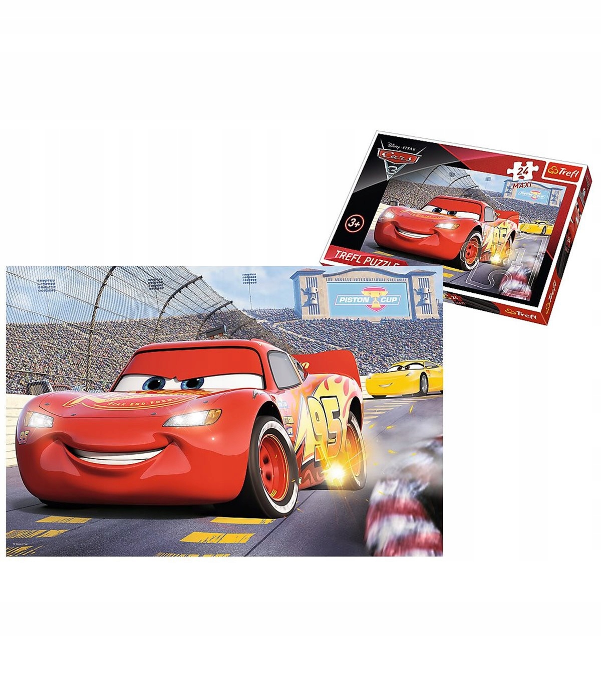 

Trefl Puzzle Maxi 24 Elementy Disney Auta Okazja!!