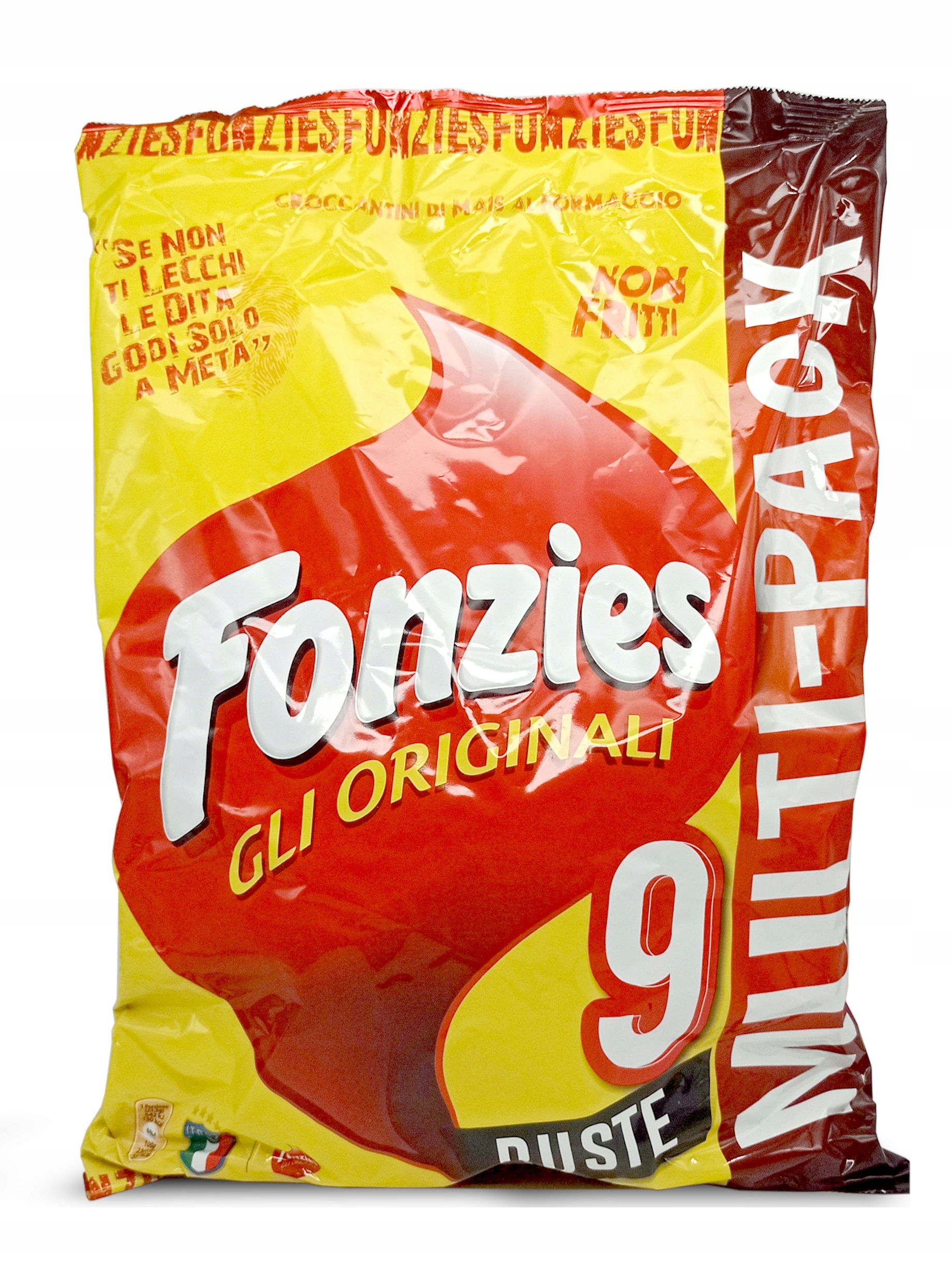 Levně 3x Sýrové křupky Gli originali 211g Fonzies