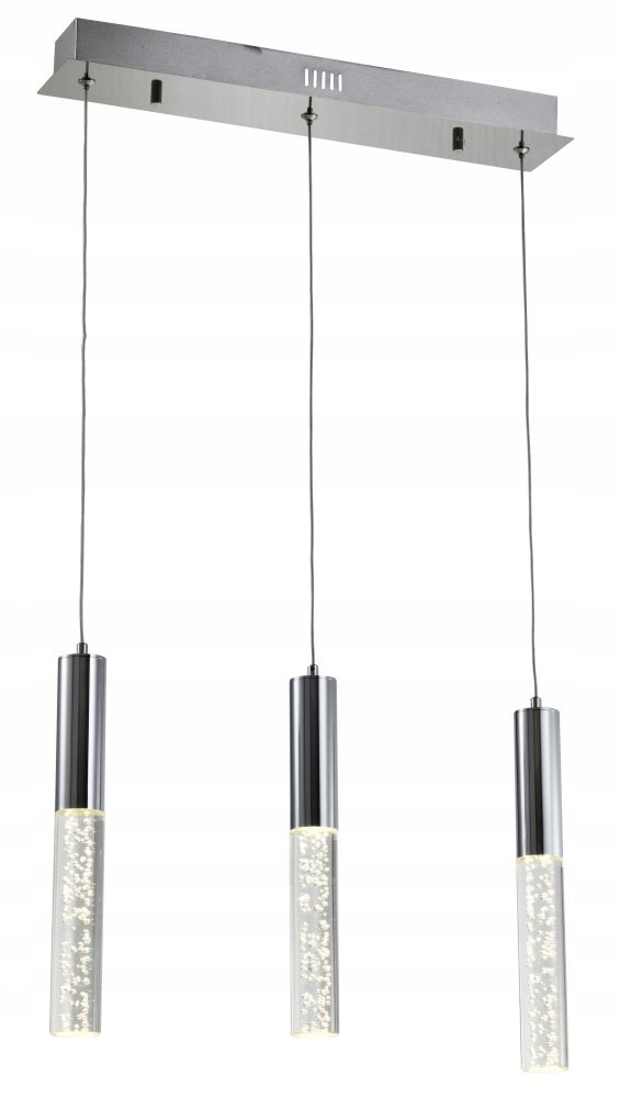 Závěsná lampa Reality Neda 3 body světla, integrovaný Led zdroj