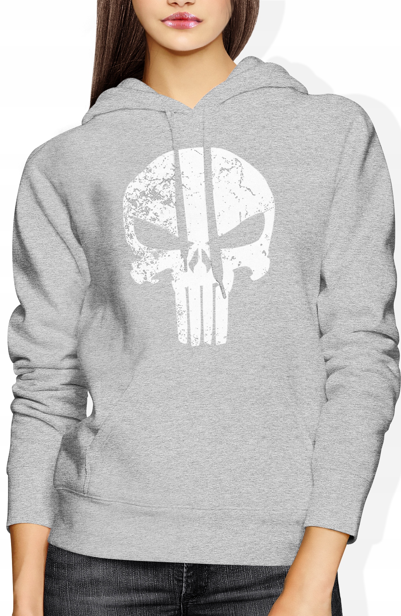 

Damska Bluza Z Kapturem Punisher Puniszer Rozm M
