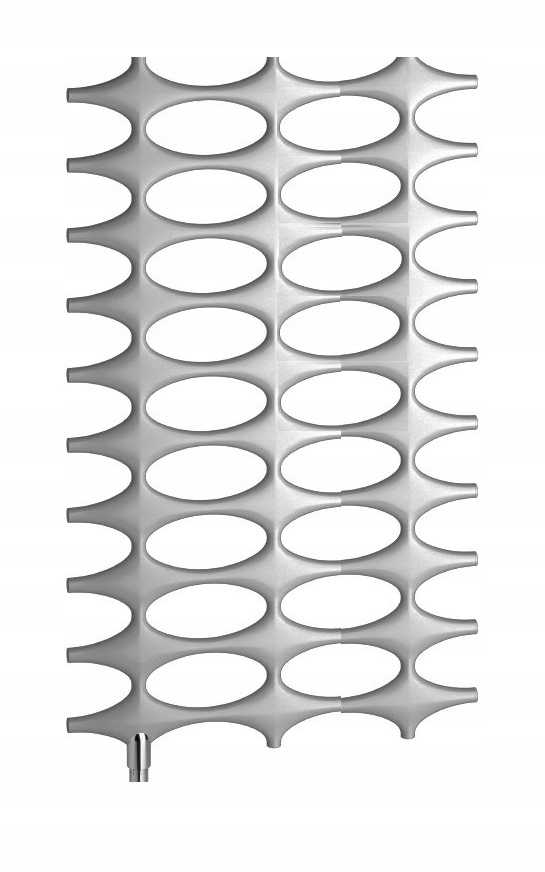 Teleso kúpeľňové rúrkové Kermi Ideos-V 1133X758MM 564W Strieborná IDV101200