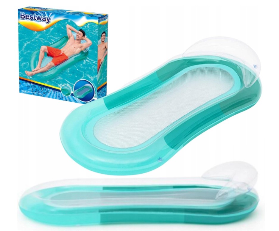 

Materac dmuchany do pływania z oparciem Hamak Wodn