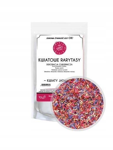 Levně 3 X Vinosárna Květiny na dort Květinové Rarity 20 g Jedlé