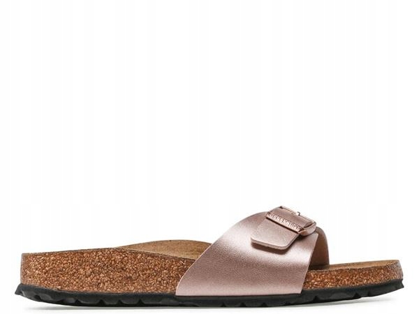 Klapki Birkenstock Madrid Bf Narrow Różowe 38