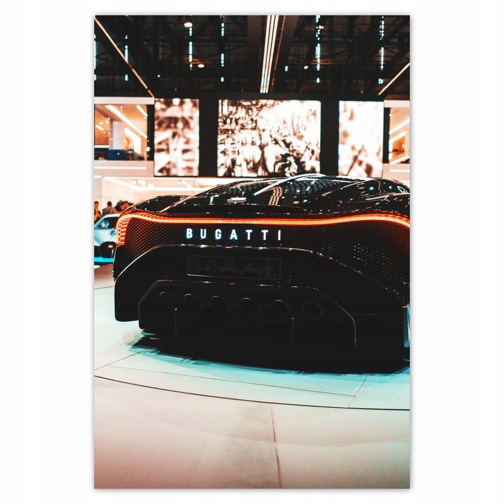 

Plakat 62x93 Bugatti Samochód Auto