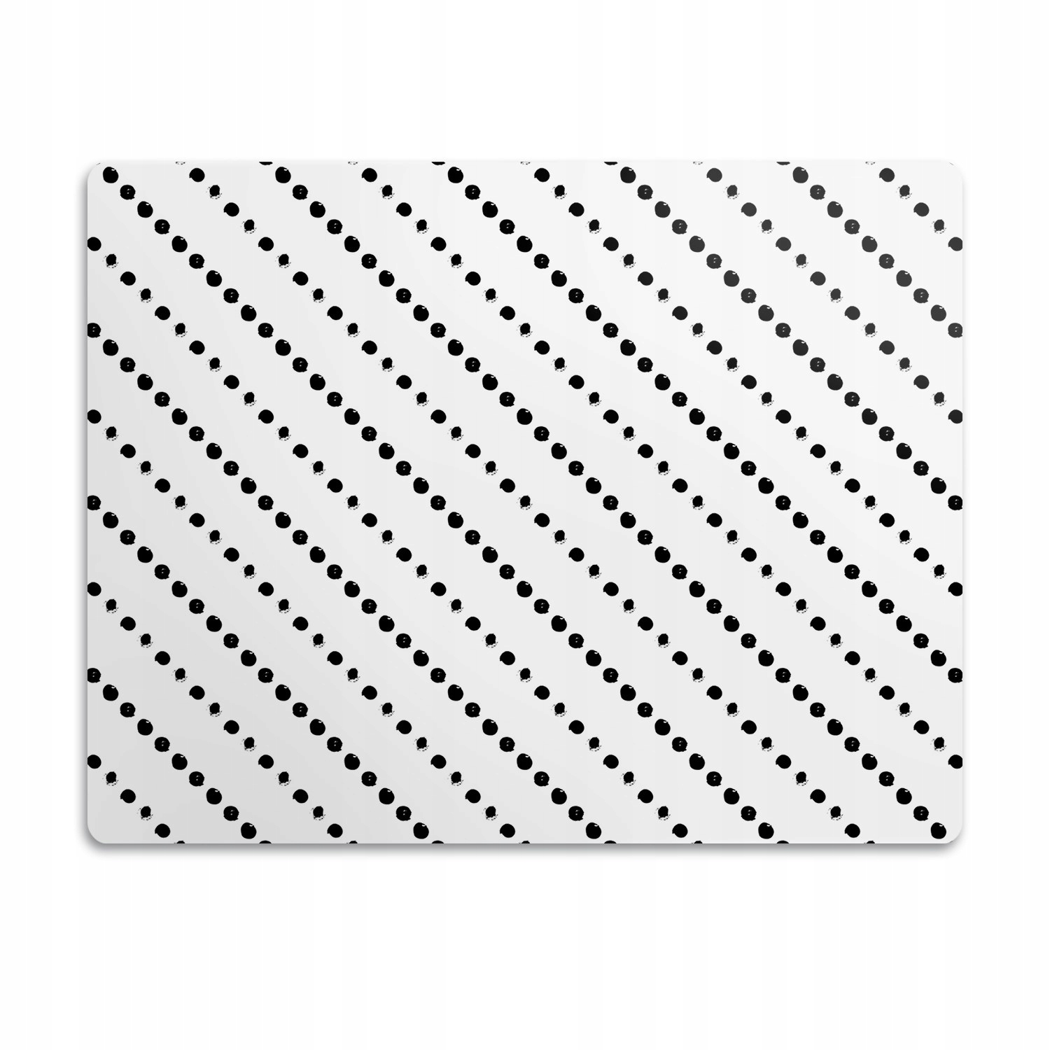 Levně Pro psa kočku podložka pod misky Geometrie tečka 60x40