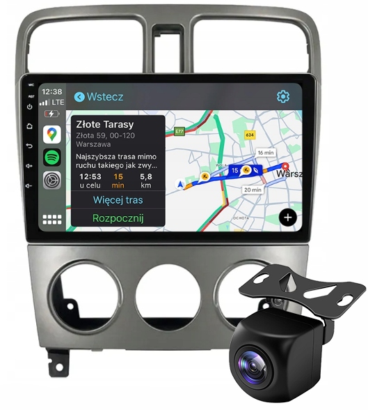 Subaru Forester Rádio Navigace Android Auto Apple Carplay Couvací Kamera