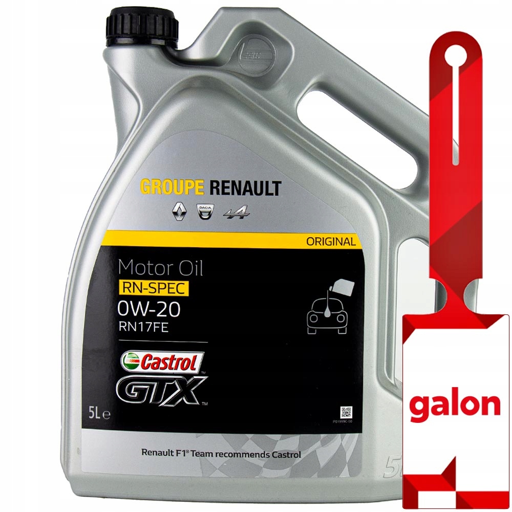 

Renault Castrol RN17FE 0W20 5L- Aso Oem
