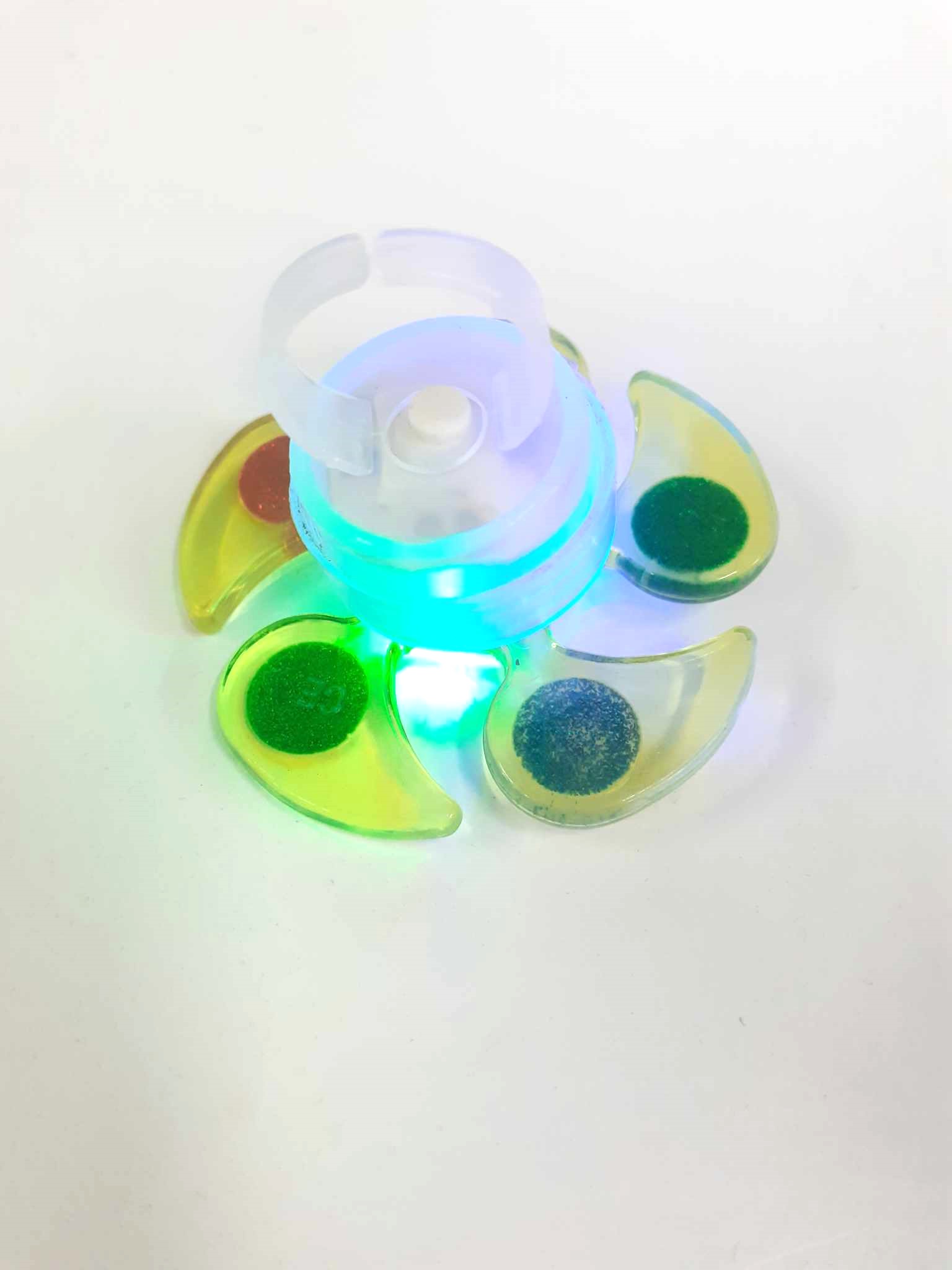 PIERŚCIONKI DLA DZIECI FIDGET SPINNER 8SZT P11D109 Rodzaj Fidget Spinner