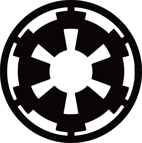 

Naklejka Star Wars Imperium 10 X 10 CM