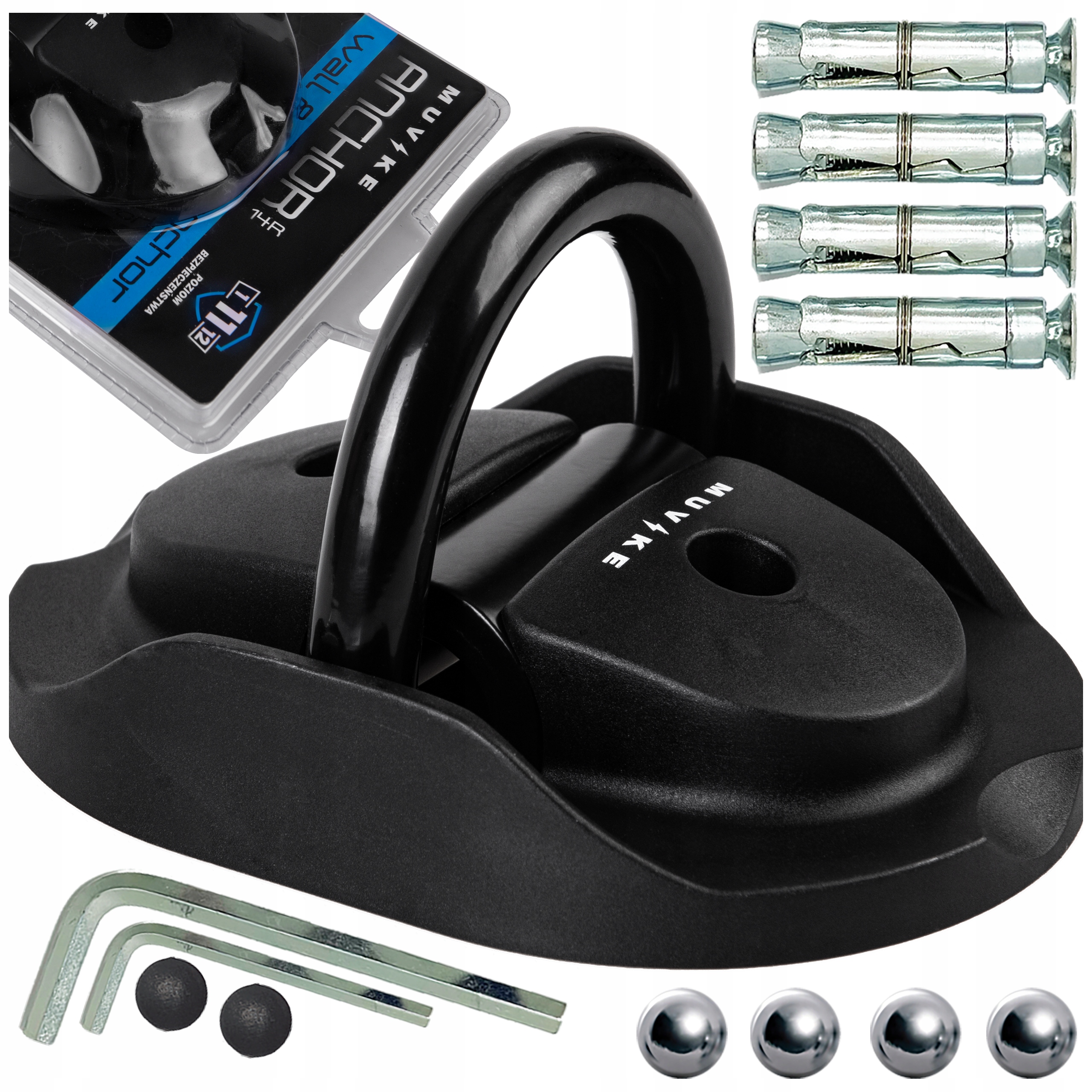 Kotwa Na Zapięcie Rowerowe Zabezpieczenie Roweru Muvike Anchor 14R