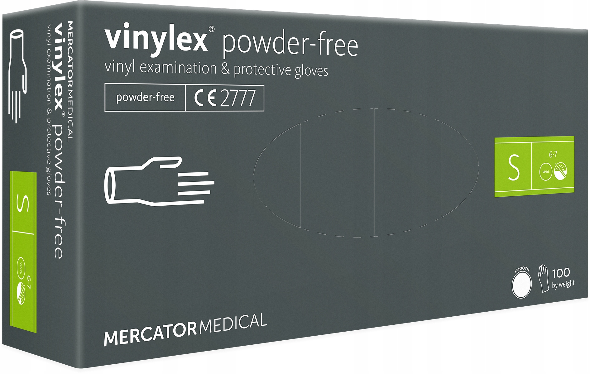 

Rękawiczki winylowe Vinylex Mercator Pf 100 S