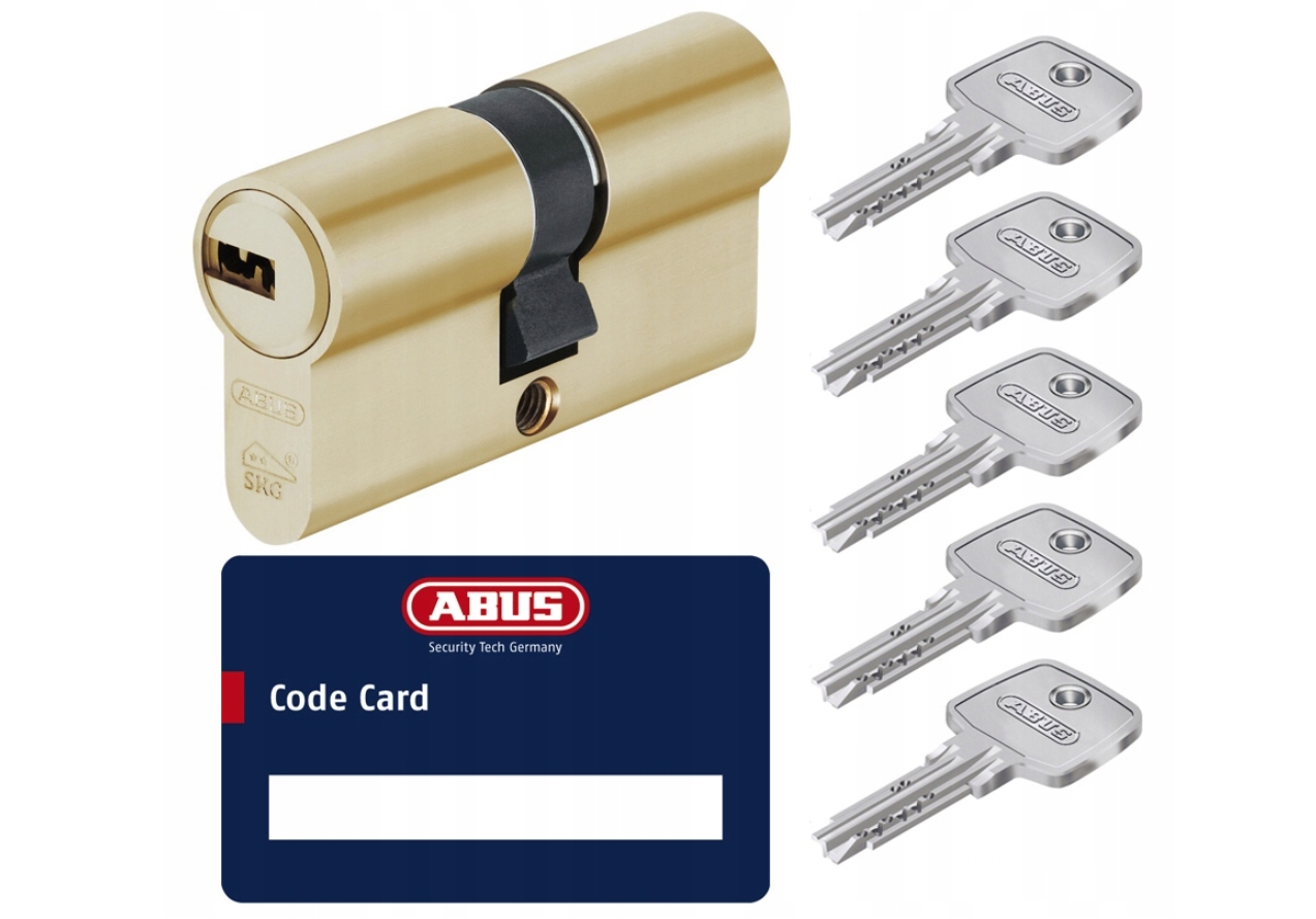 Vložka s atestem třídy C Abus D10PS MM 30/35 (65 mm), 5 klíčů, kódová karta